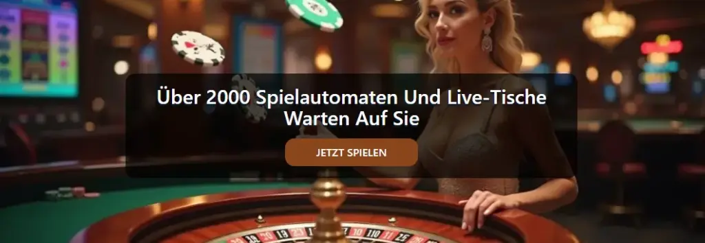 Moderne Casino-Atmosphäre – aktuelle Promotionen und Navigation zu den Spielkategorien