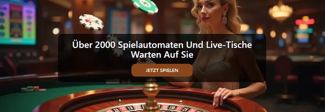 Moderne Casino-Atmosphäre – aktuelle Promotionen und Navigation zu den Spielkategorien